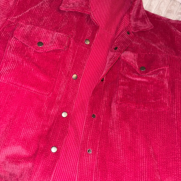 Able pink Corduroy Jacket - Picture 2 of 3